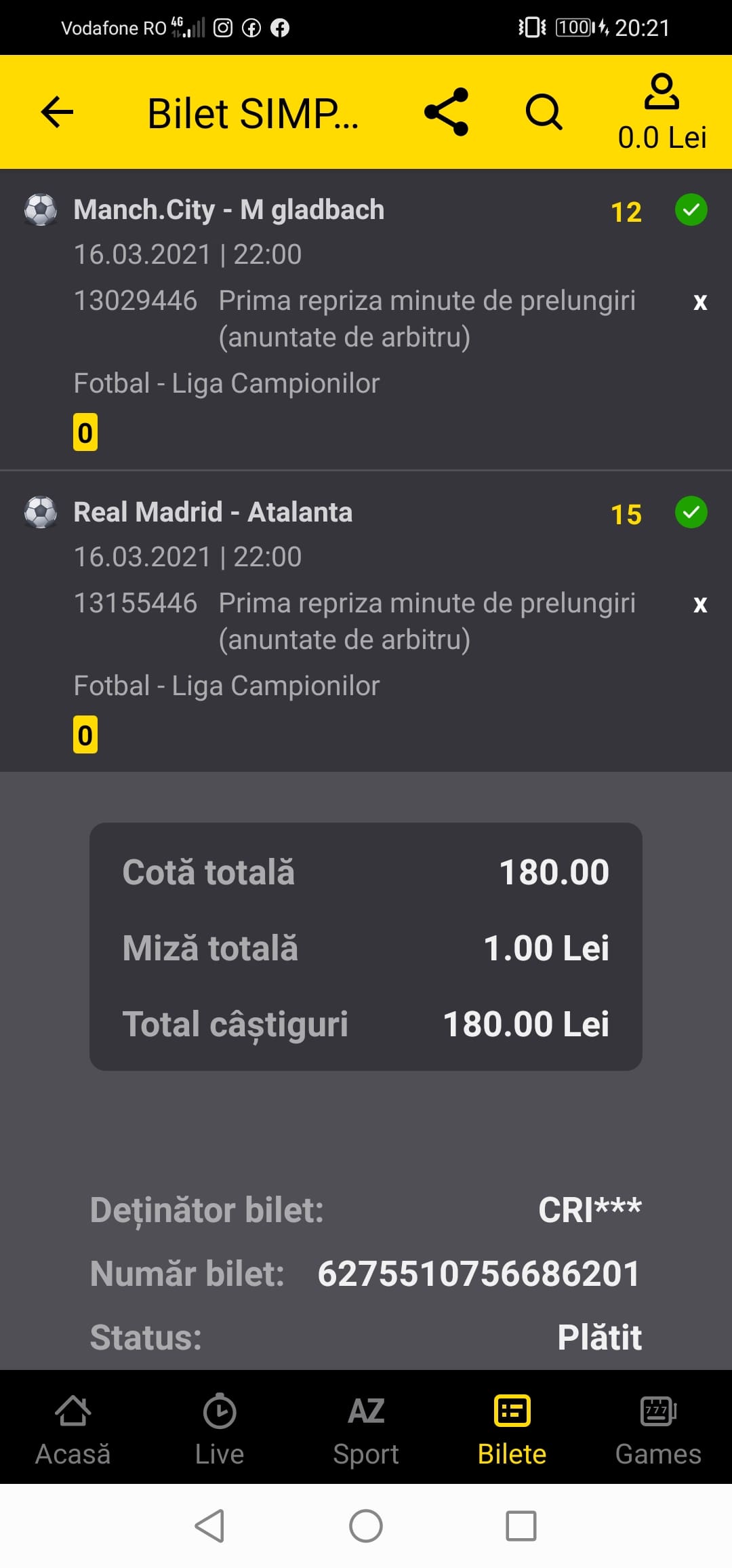 single-castig