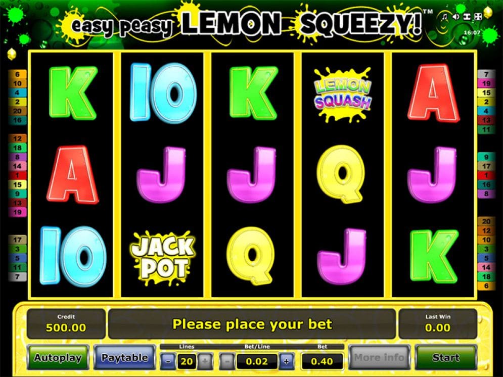 'Easy Peasy Lemon Squeezy'