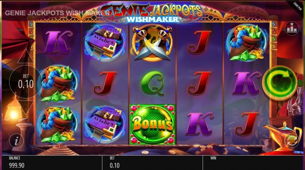'Genie Jackpots Wishmaker'