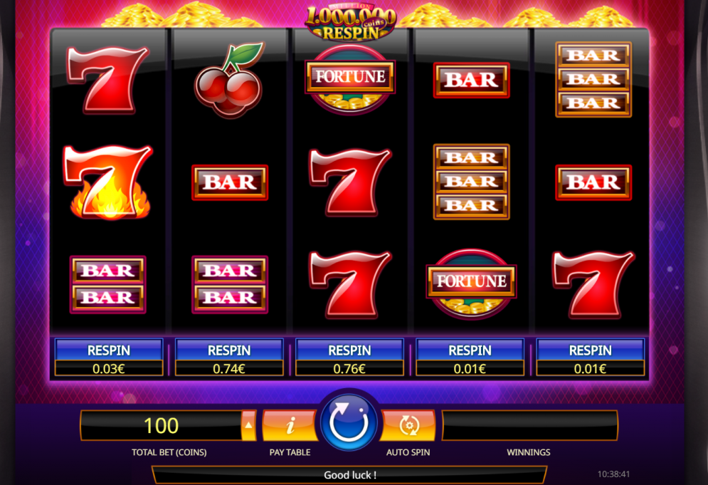 Million Coins Respin