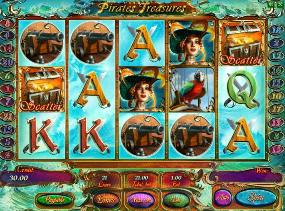 'Pirates Treasures Deluxe'