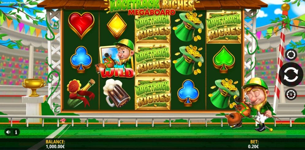 Racetrack Riches Megaboard