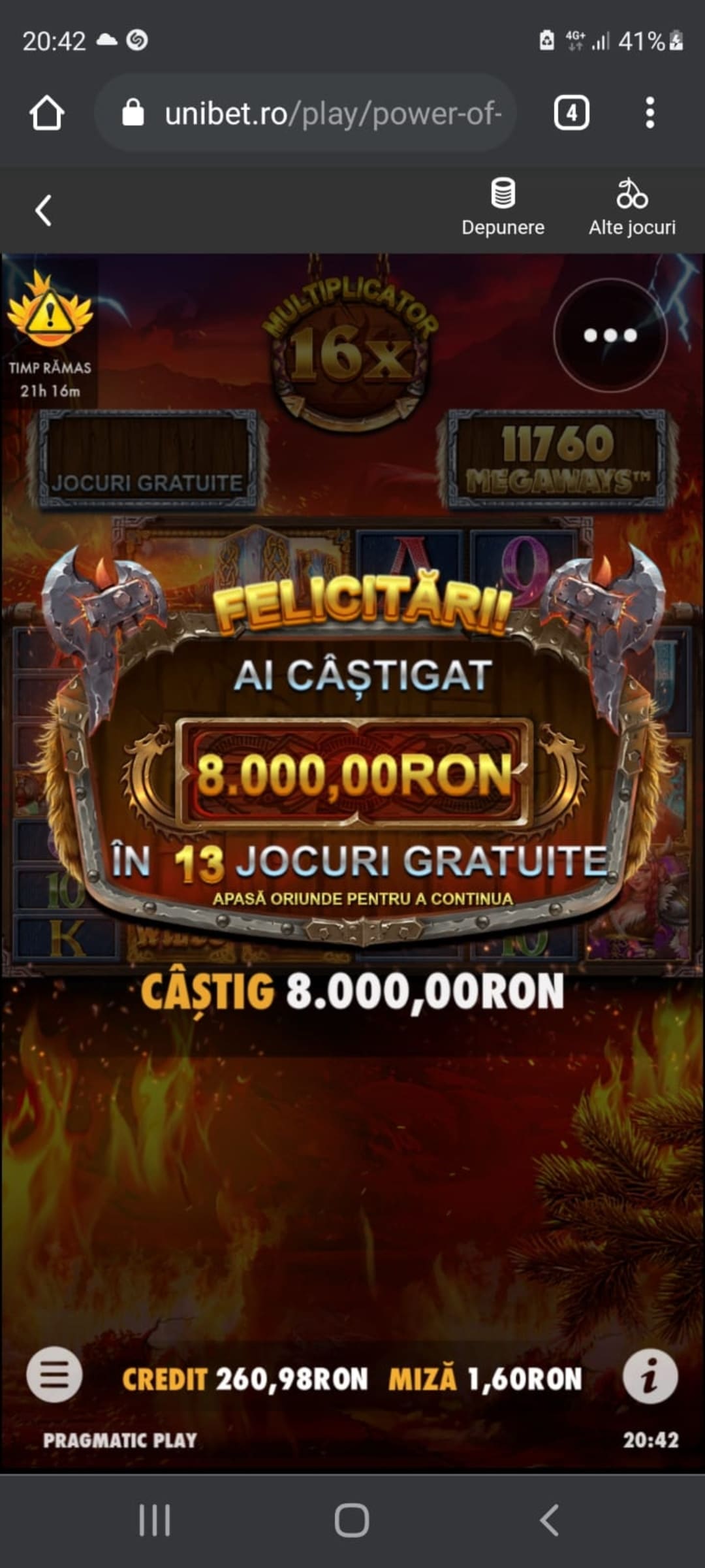single-castig