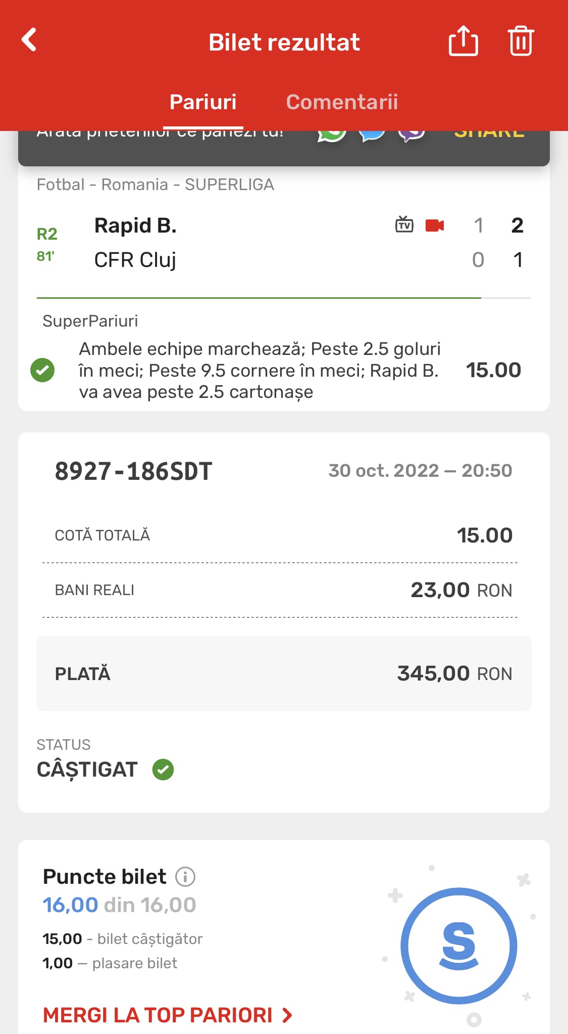single-castig