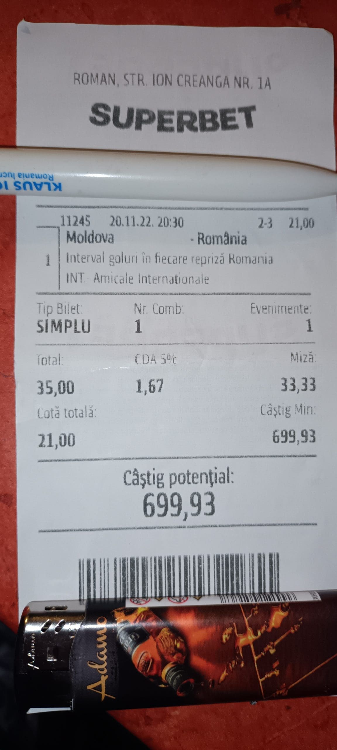single-castig