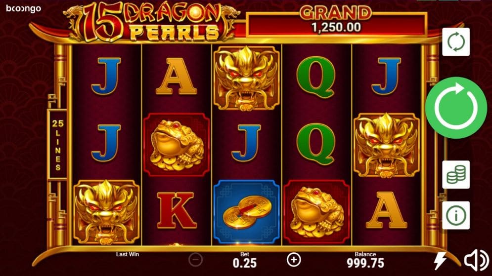 15 Dragon Pearls: Hold and Win