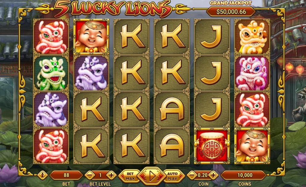 5 Lucky Lions