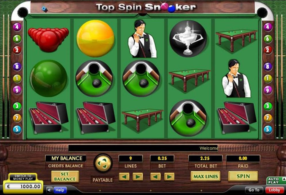 'Top Spin Snooker'