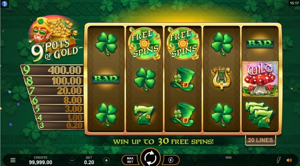 9 Pots of Gold