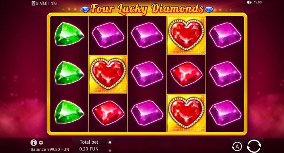 Four Lucky Diamonds