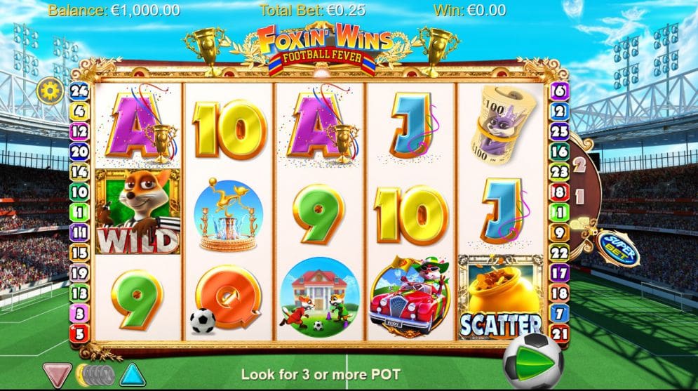 Foxin’ Wins Football Fever