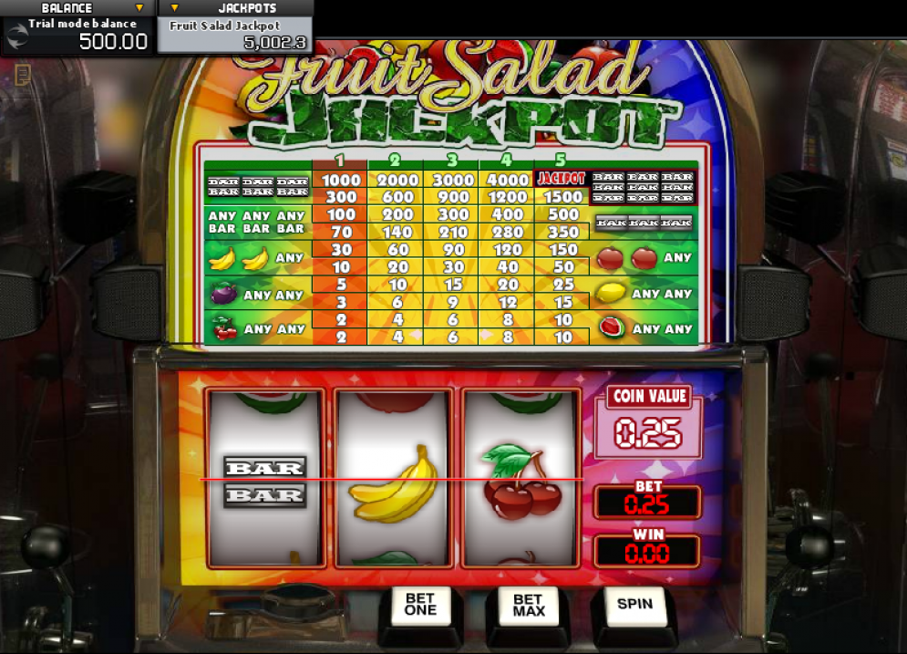 Fruit Salad Jackpot