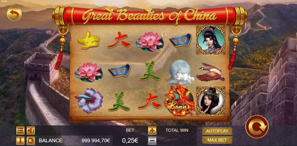 Great Beauties of China