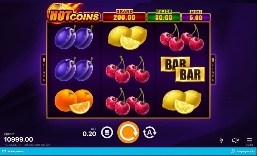 Hot Coins: Hold and Win