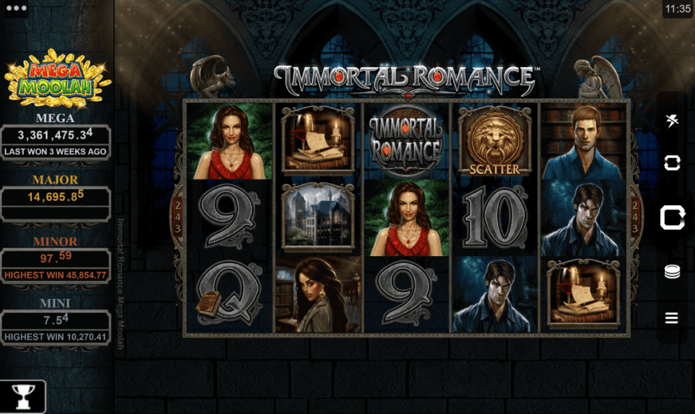 Immortal Romance: Mega Moolah