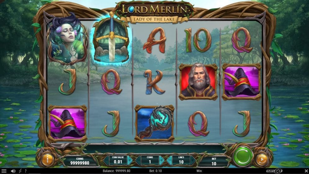 Lord Merlin and the Lady of the Lake