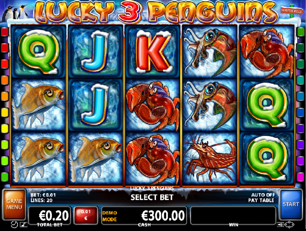 Lucky 3 Penguins