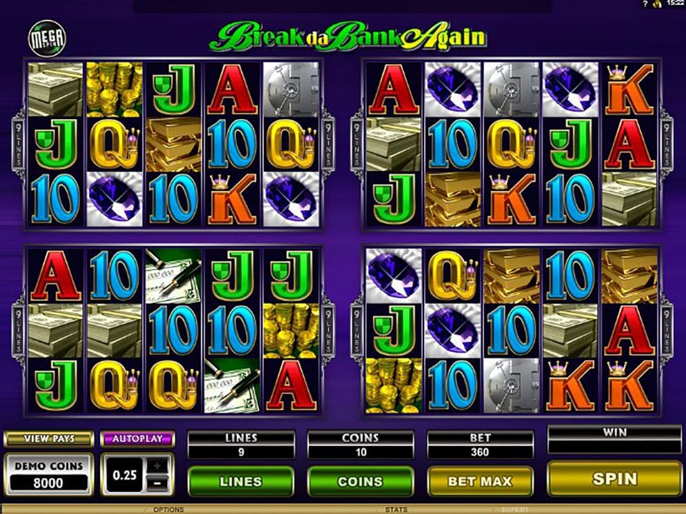 MegaSpin Break Da Bank Again