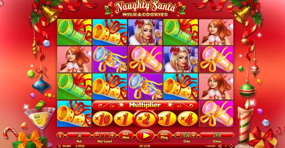 Naughty Santa: Milk & Cookies