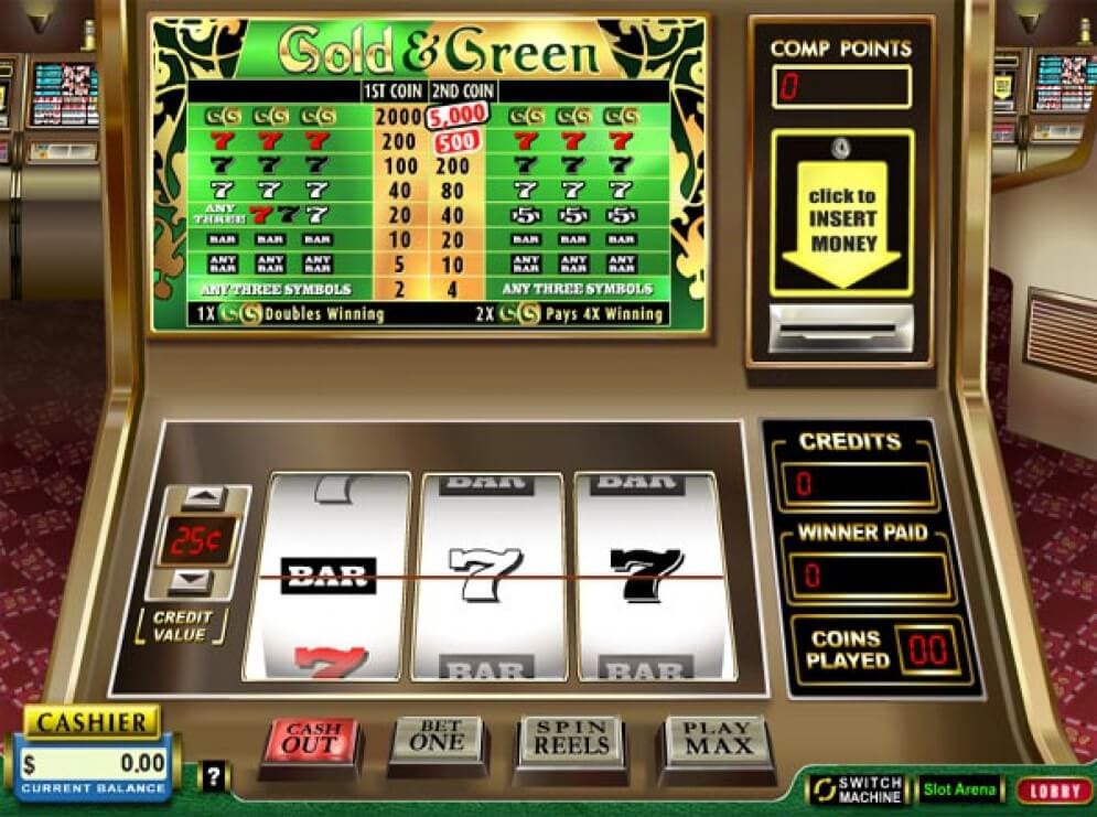 Gold and Green