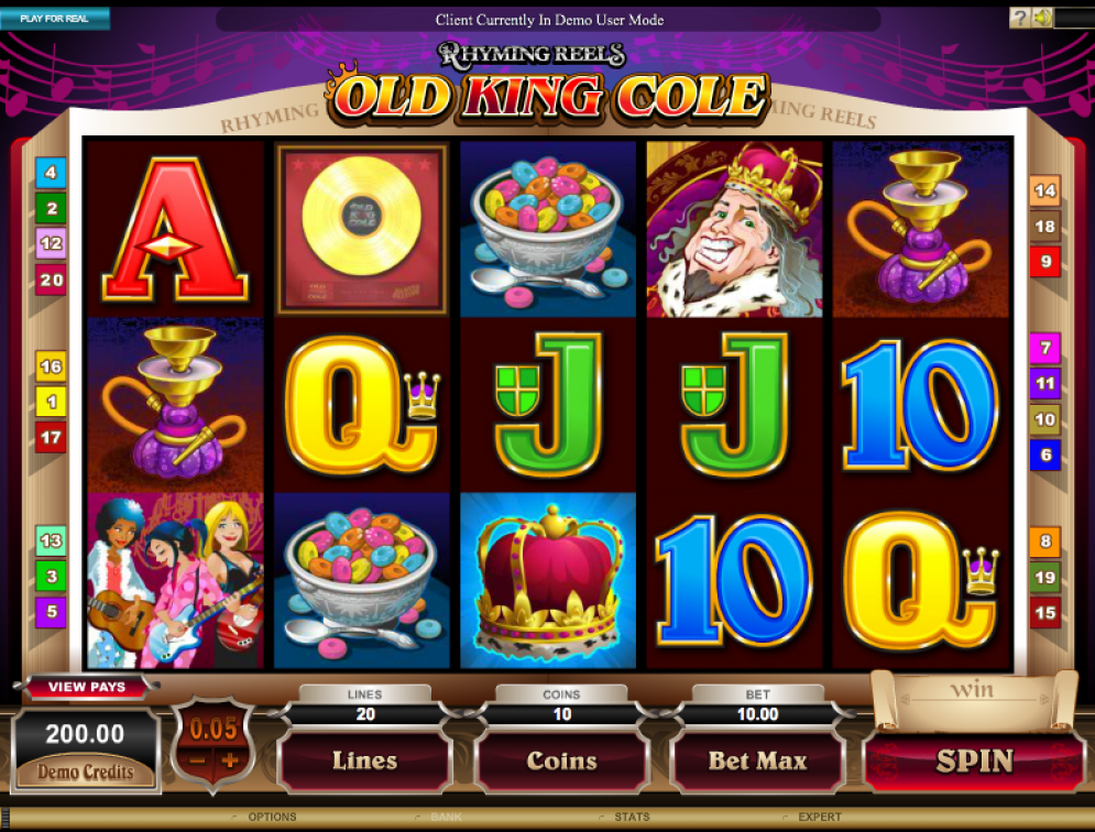 Rhyming Reels Old King Cole