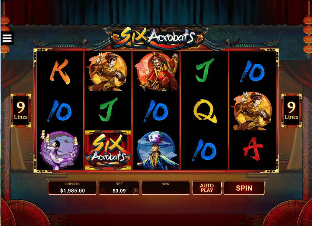 Six Acrobats