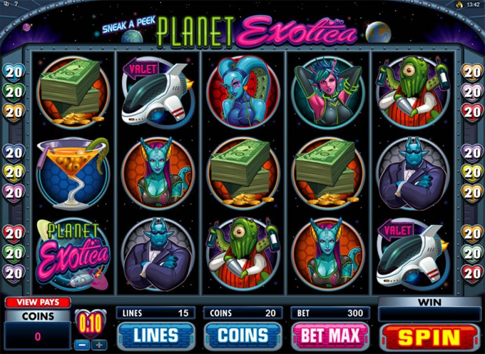 Sneak a Peek Planet Exotica