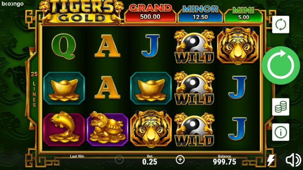 Tiger’s Gold: Hold and Win