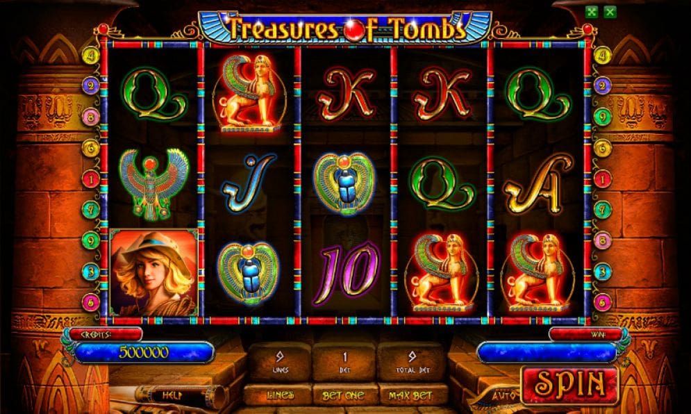 Treasures of Tombs (Bonus Game)