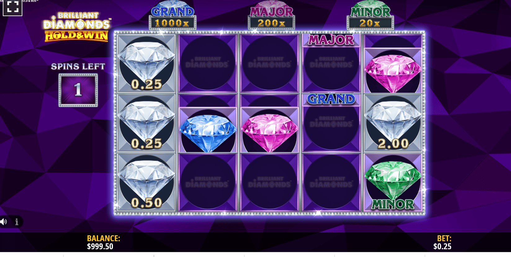 Brilliant Diamonds: Hold & Win