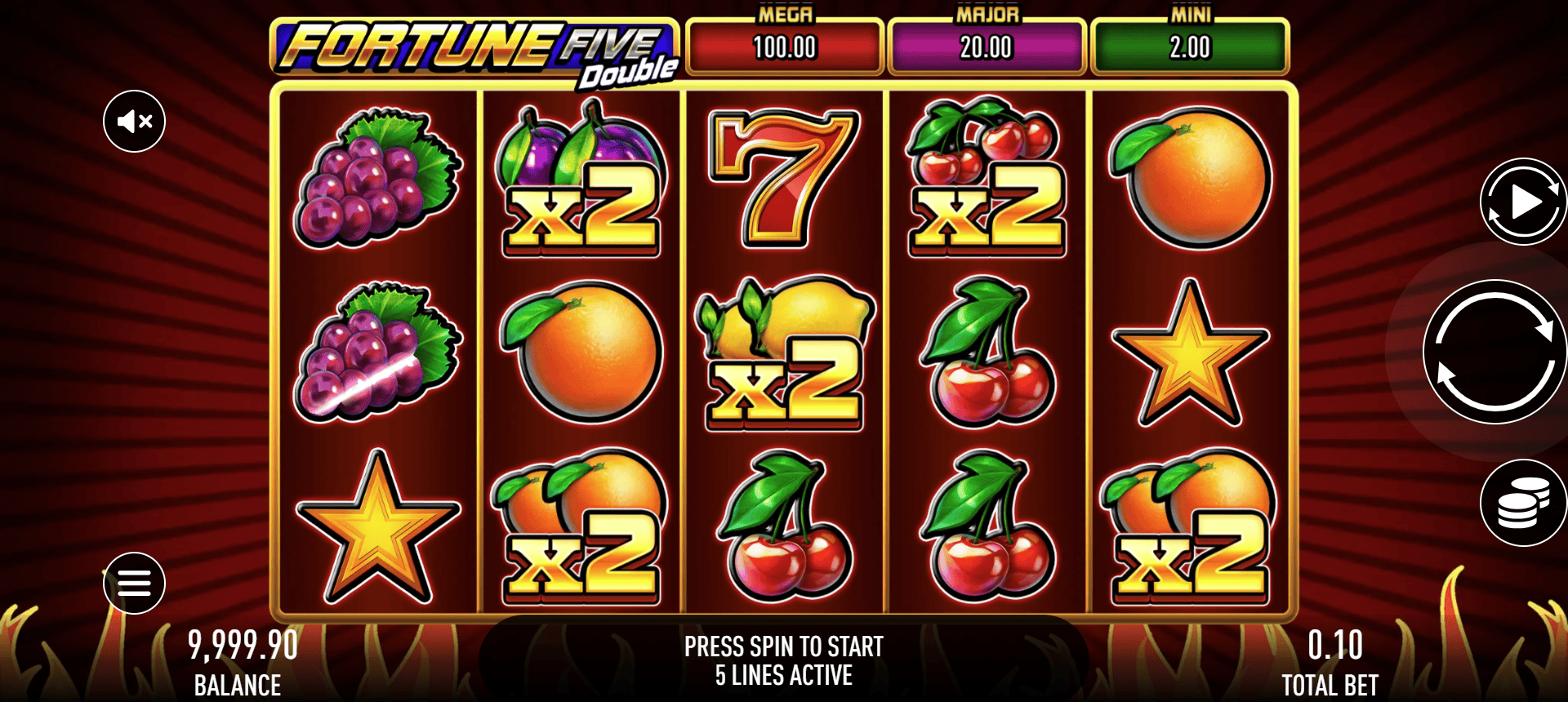 Fortune Five Double